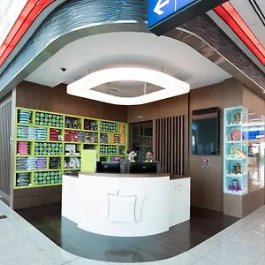  Kapszulahotel Sleep 'n Fly Sleep Lounge, A-gates Terminal 3 - Transit Only Egyesült Arab Emírségek